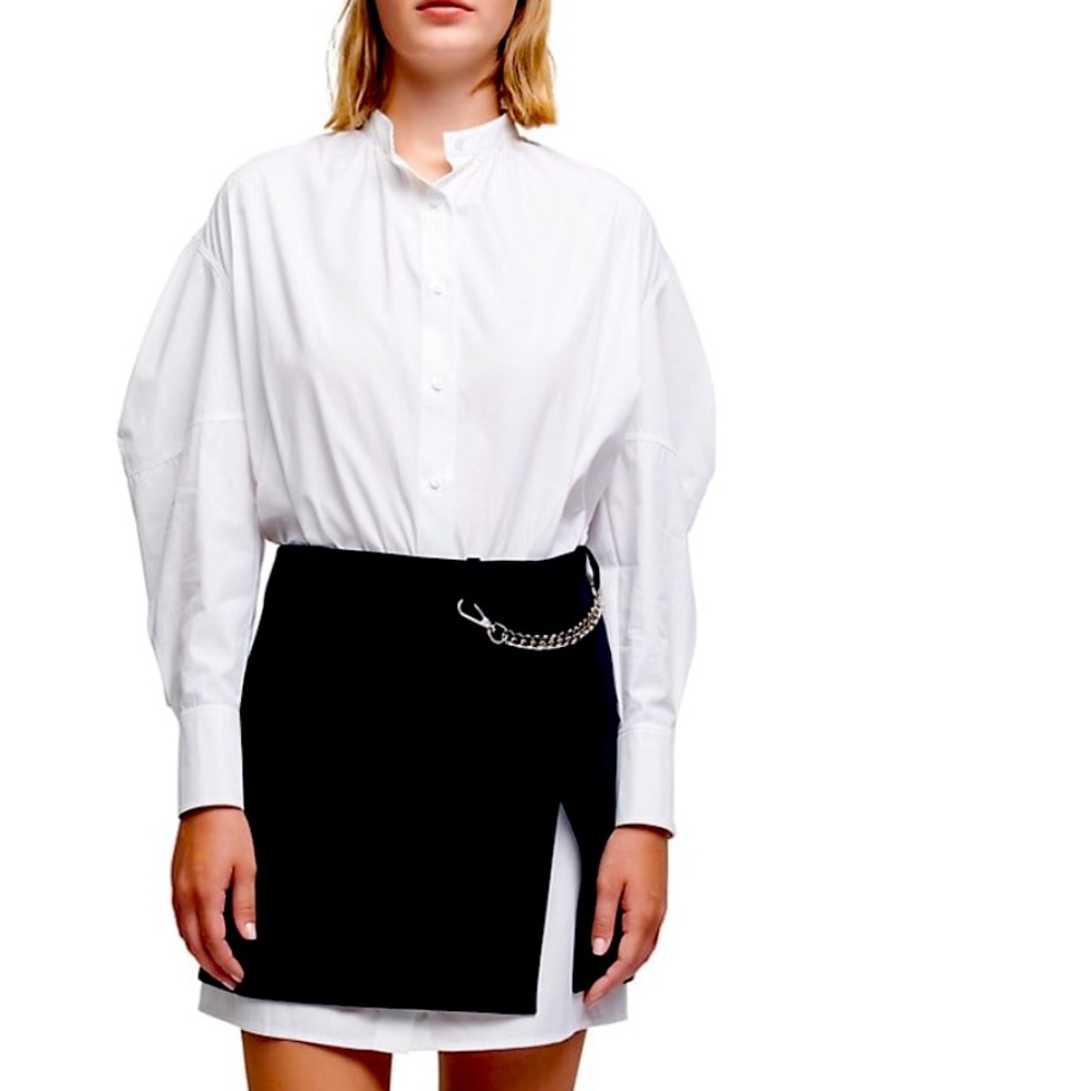 - ๐คMAJE ๐ค trompe leoil dress ( shirt dress and skirt) rajare - Picture 4 of 11